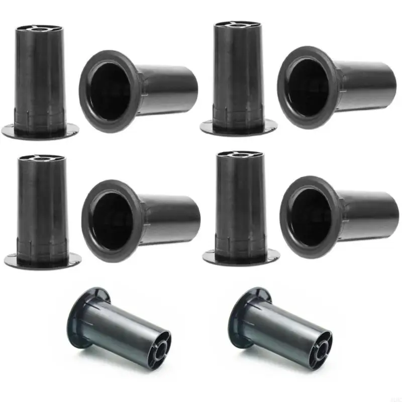 J1HC 10Pcs Speakers Subwoofer Port Tube Bass Reflexes Mouth Plastic Hole