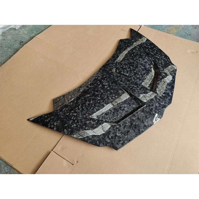 Gloss Carbon Fiber Front Engine Hood Body Kit For Aventador LP700 LP750 Exterior Mod Accessories
