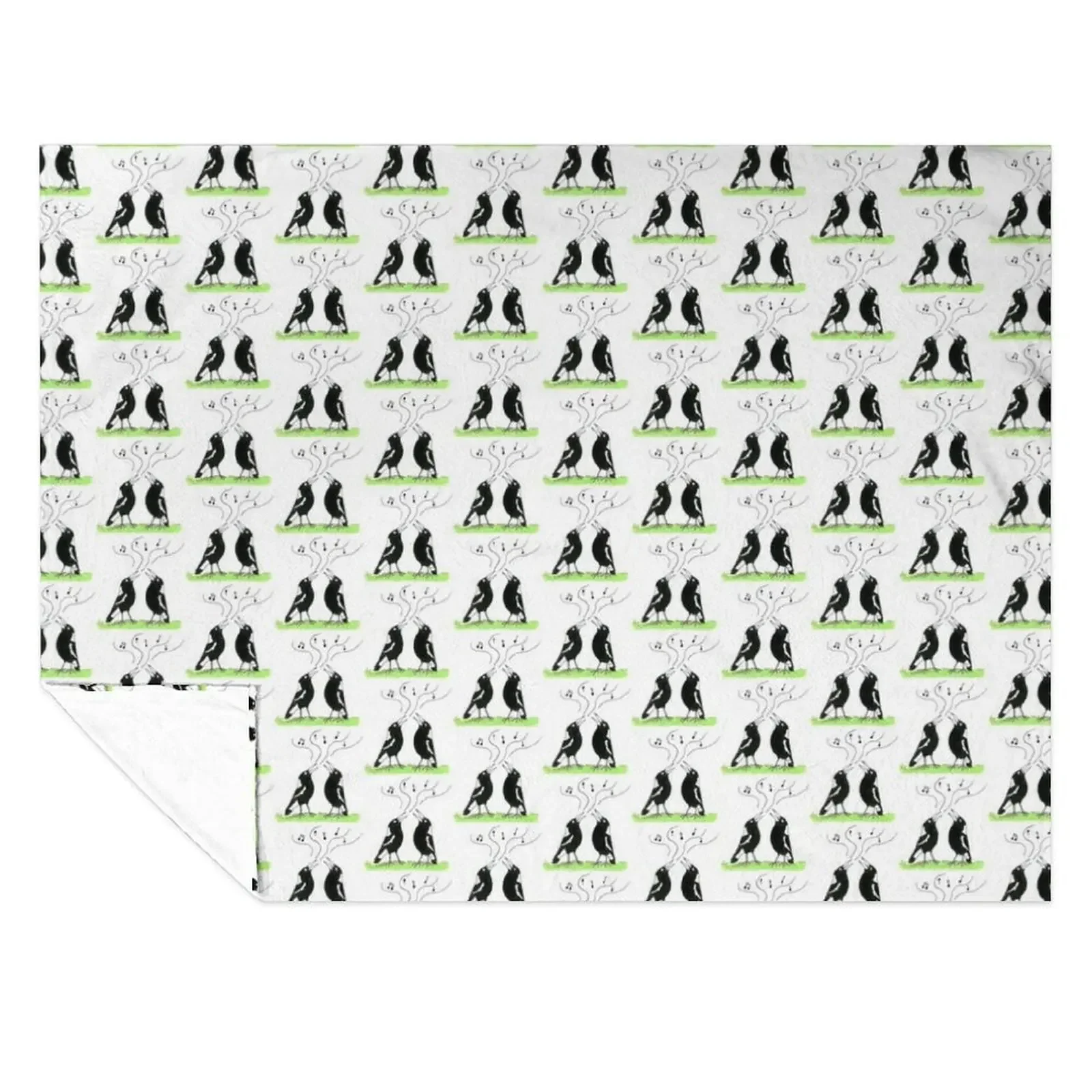 

Magpies make it better - other stuff Throw Blanket Decorative Throw Bed linens Custom Blankets For Sofas Blankets