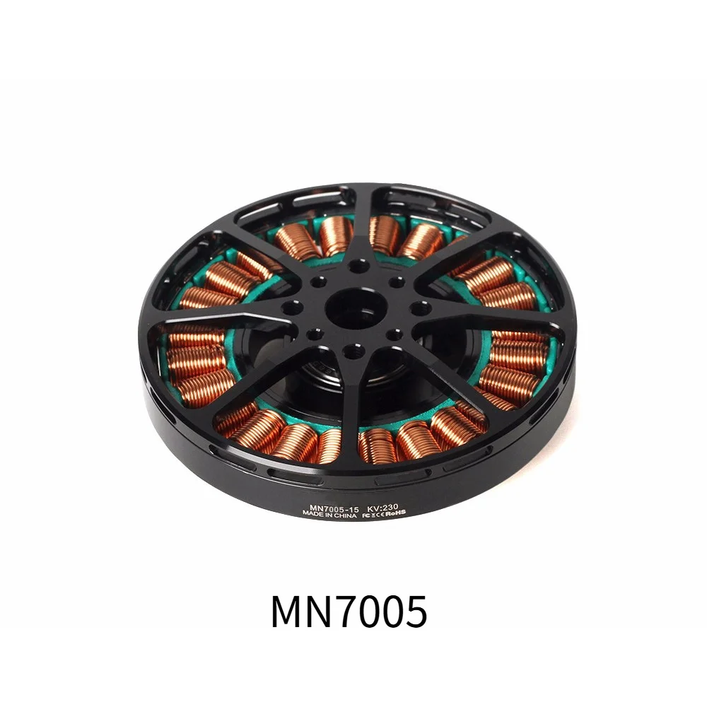 

LIGPOWER MN7005 KV230 High Efficiency UAV Motor with 4kg Max Thrust Multi-rotor UAV Motors Drone DIY Parts