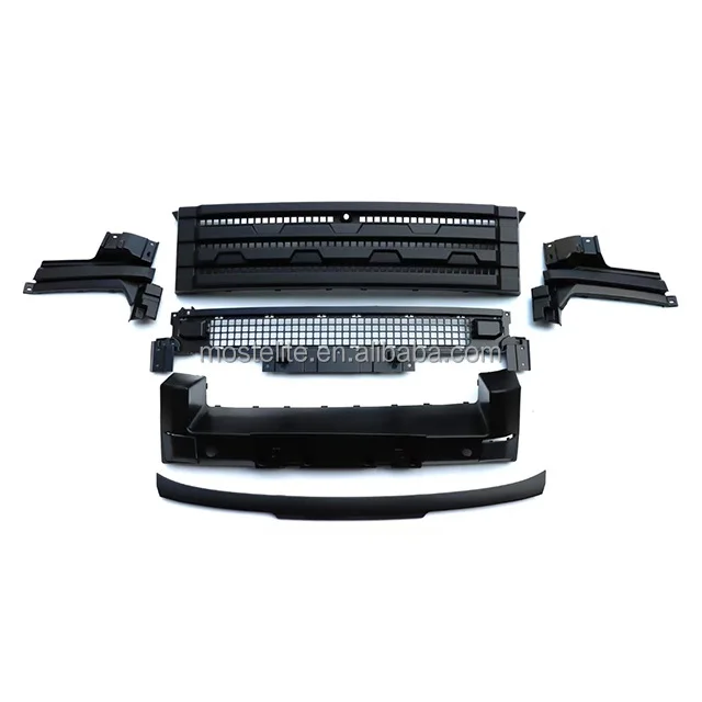

High Quality ABS Black Upgrade Auto Exterior Trim Parts City Hunter Front Grille For Chery Jetour T2 Traveler