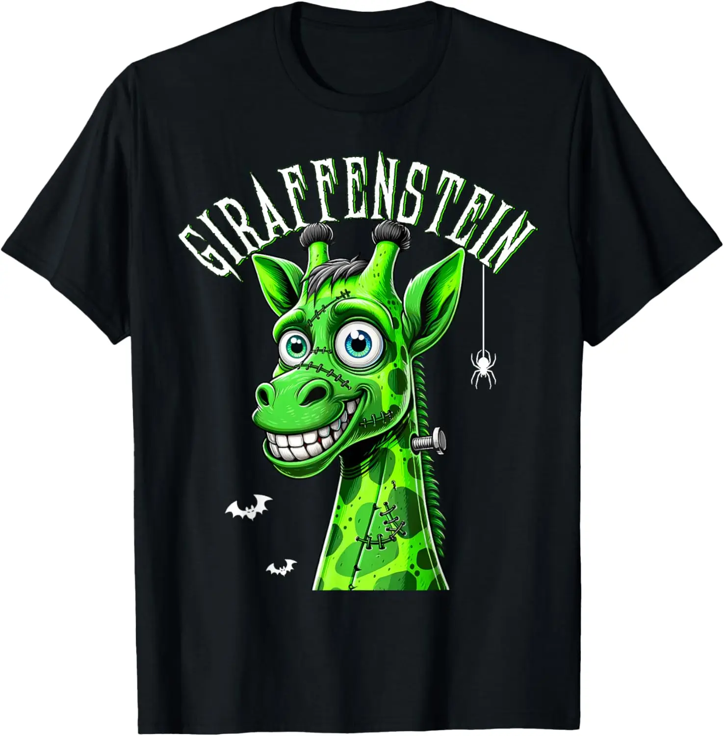 Giraffenstein Funny Frankenstein Giraffe Cute Halloween T-Shirt