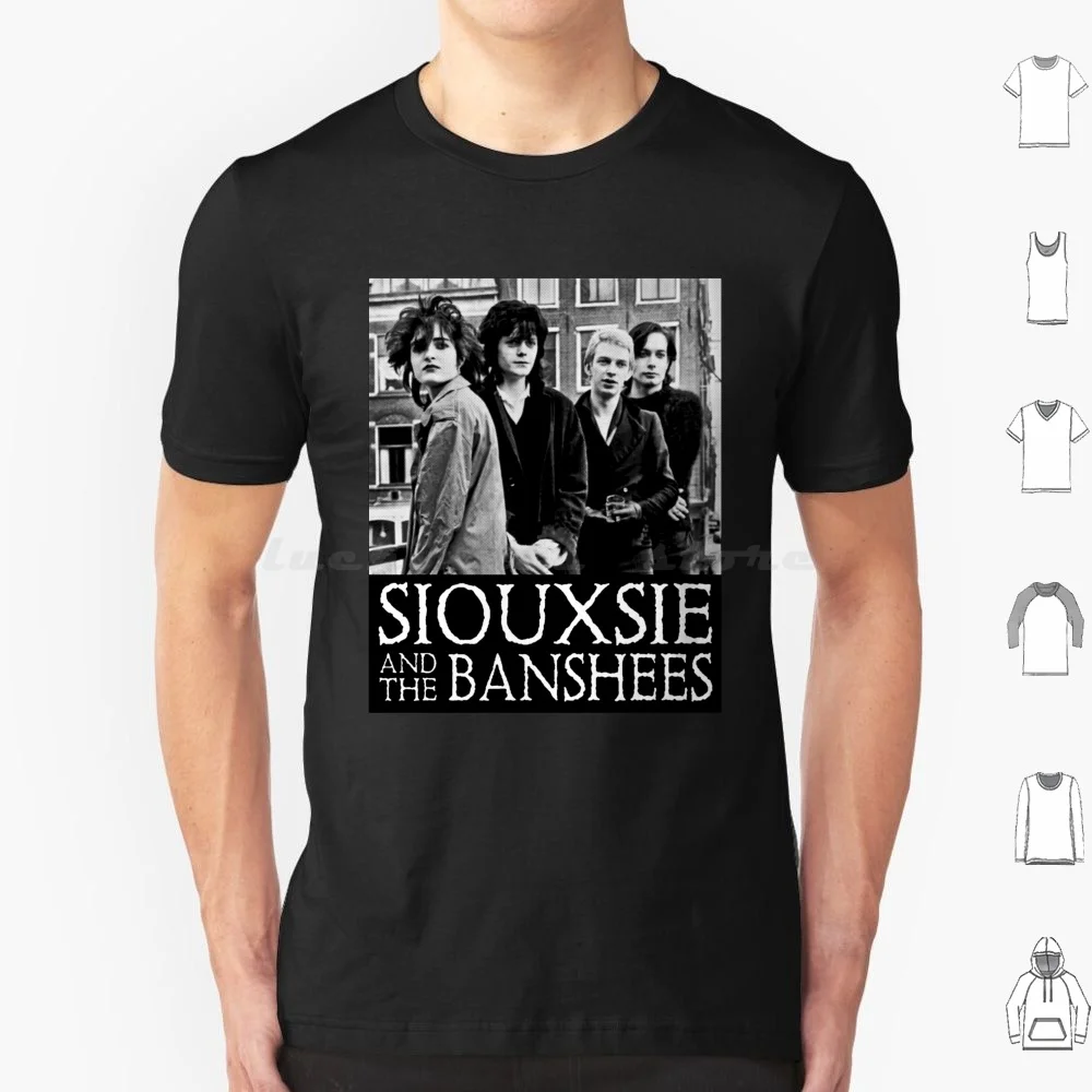 The Siouxsie And The Banshees T Shirt Men Women Kids 6xl Hardcore Punk Clothings Punk Music Decoratives Gothic Woman Man