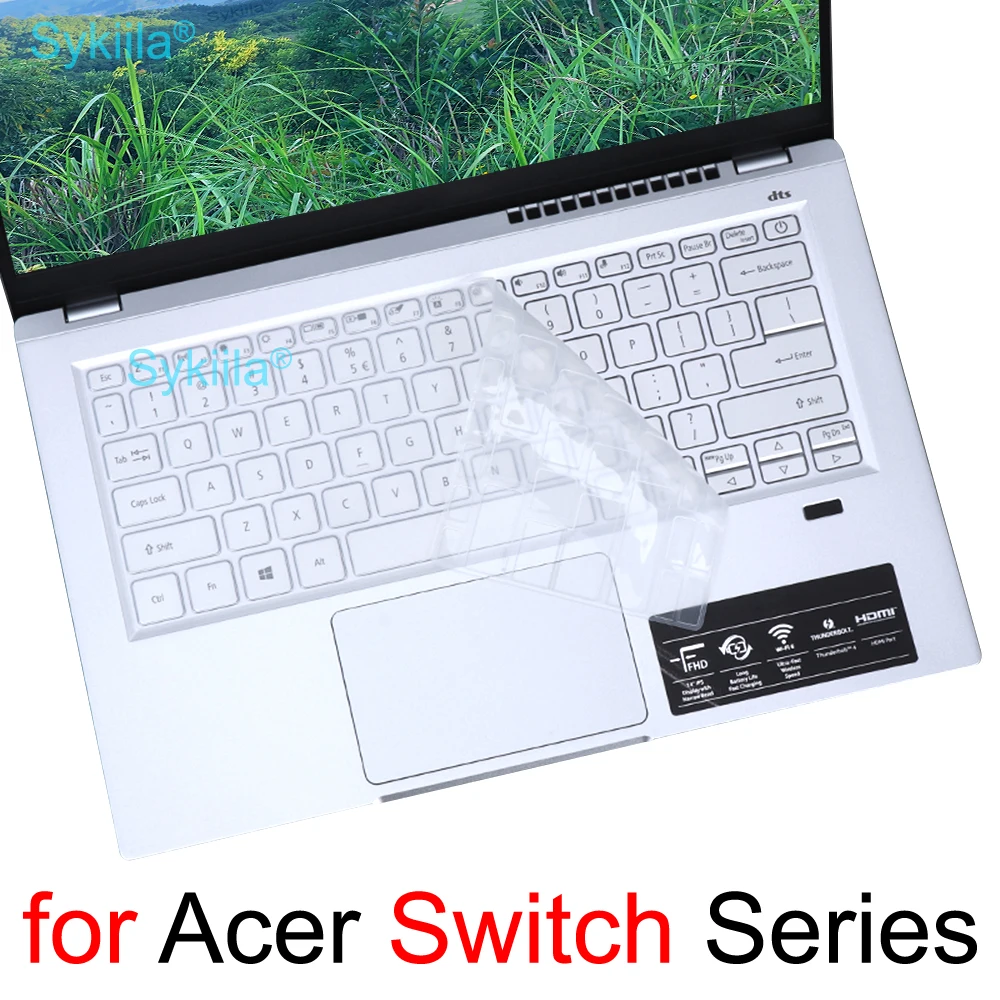 Keyboard Cover for Acer Switch 10 E 11 V 12 S SW3 013 016 017 SW5-171 SW5-173 SW7-272 Silicone Protector Skin Case Accessories