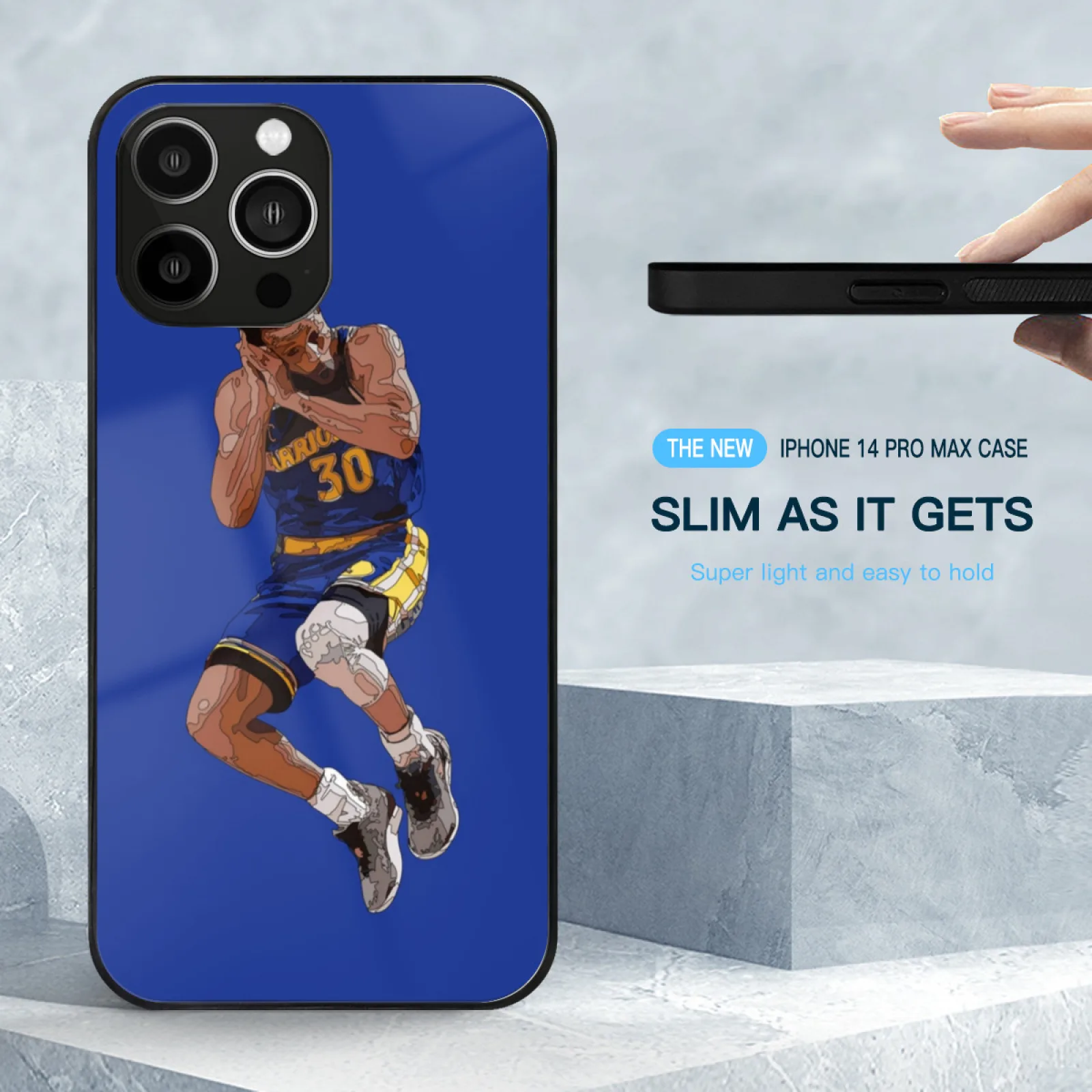 Steph Curry Night Night Tempered Glass Case For Iphone 11 12 13 14 15 Pro Max Mini 7 8 X Xr Xs Plus Phone Cover Steph Curry