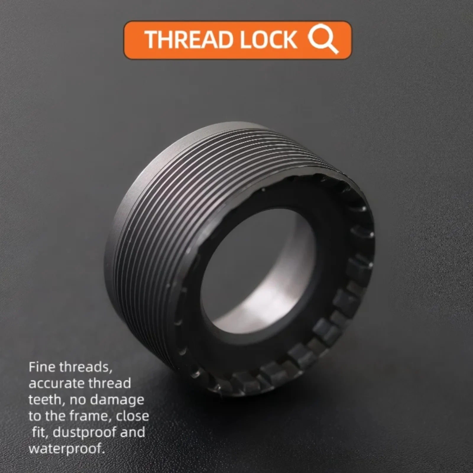 Neco Ebike Fat MTB Bike Bottom Bracket Bicycle Square Hole 100 Tapered Threaded Sealed Bearing Bottom Hollow Axle151/159.5/164mm view 3