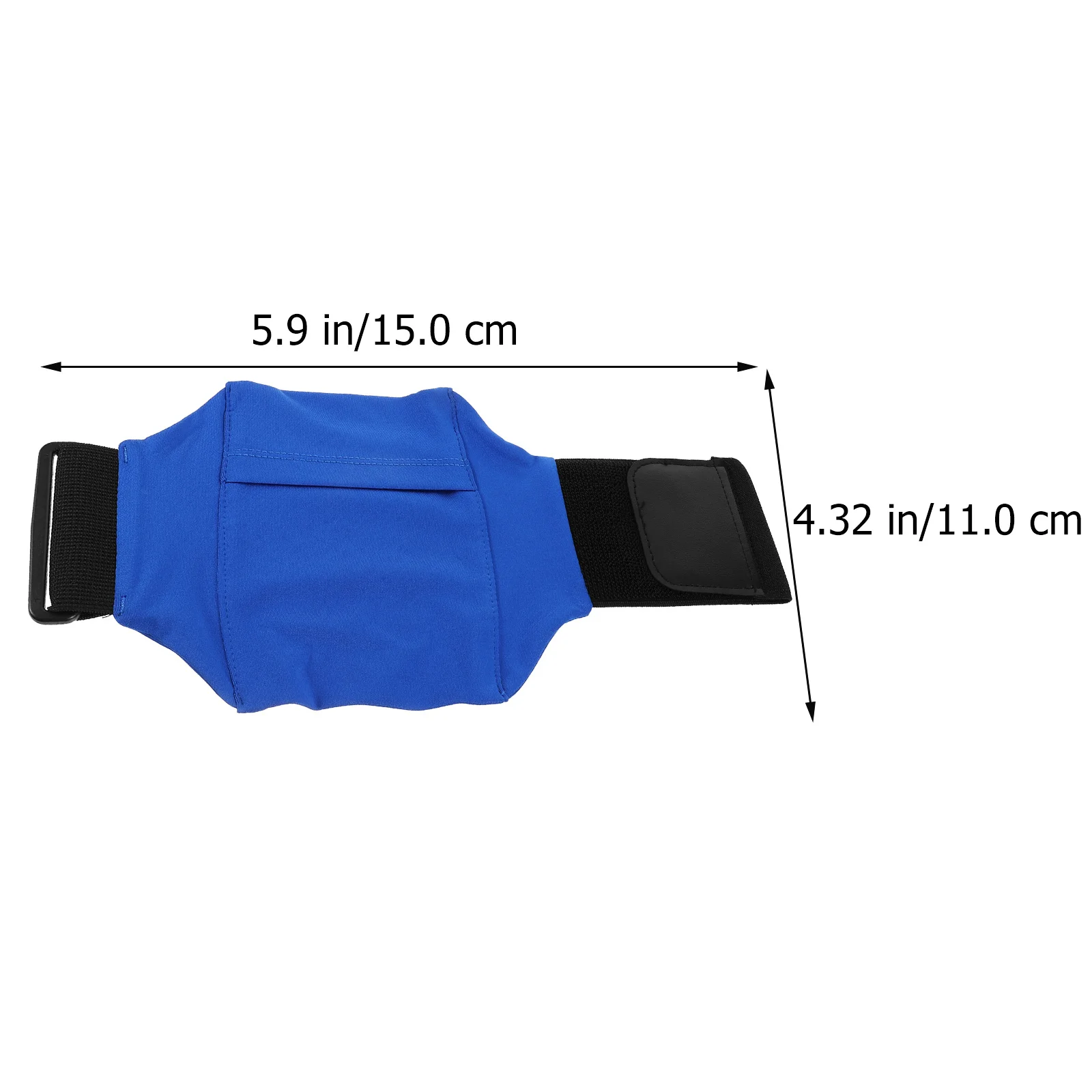 Sports Leg Phone Bag Durable Elastic Adjustable Strap Secure Fit for Running Cycling Riding Mobile Phone Pouch