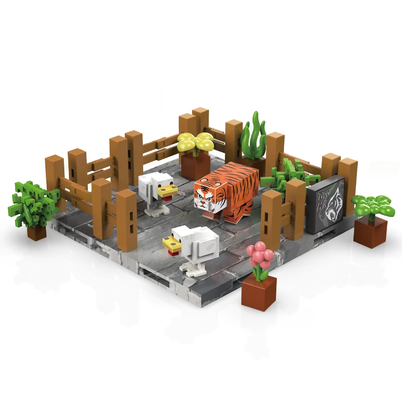 STEM Toys Mine World Magnet Cube Building Sets Magnetic DIY Building Blocks Christmas Creative Gifts for Kids Children Ornament