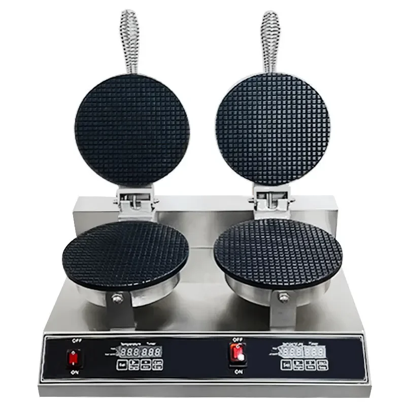 

Factory Price Electric Crispy Ice Cream Cone Baker Machine Waffle Cone Egg Roll Making Machine