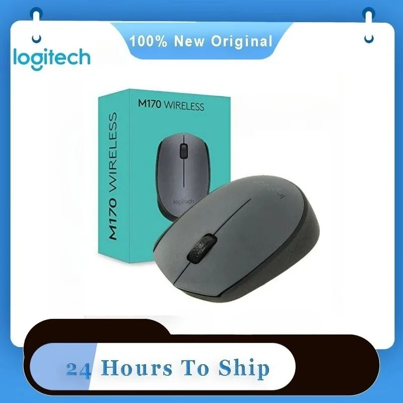 

Бесшумная Bluetooth-мышь Logitech M170, эргономичный дизайн, синхронизация нескольких устройств, DPITracking для Windows Mac Desktop OfficeM185/M220/M221
