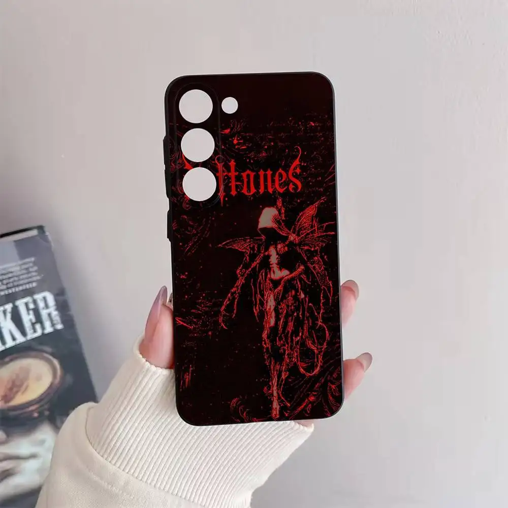 Private Music D-Deftones Phone Case For Samsung Galaxy A73,72,51,53,52,71,22,5G,Note,J7,8,9 Soft Black Cover