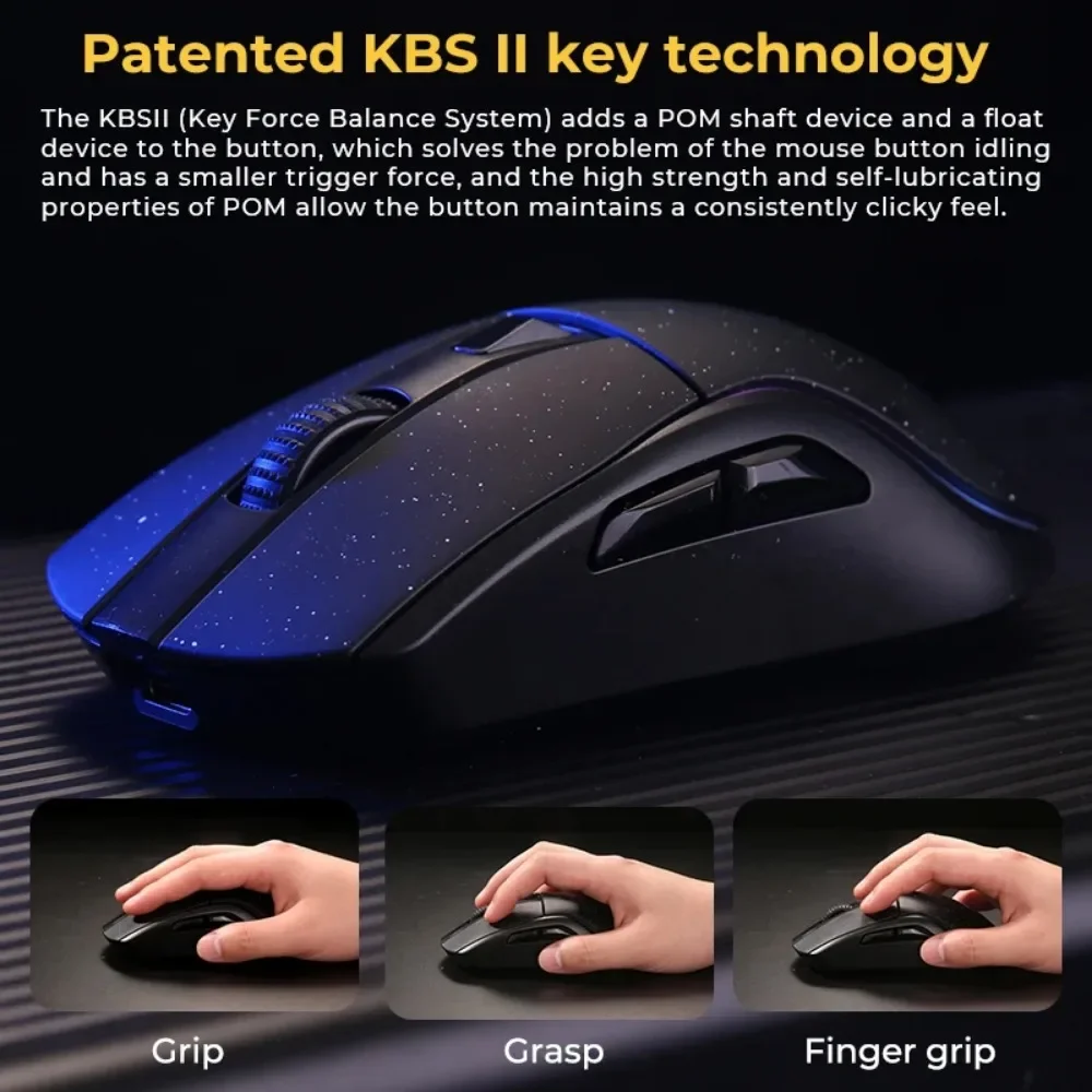 Imagem -05 - Dareu-wireless Bluetooth Gaming Mouse Tri-mode Conecte com Fio com Base de Carregamento Botões Kbs Ous para Laptop pc Gamer