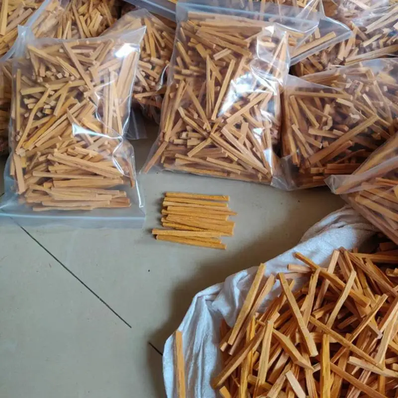 1 bolsa de palos de sándalo Natural, incienso, tiras de madera divididas a mano Natural, purificación, curación, meditación, alivio del estrés, aromaterapia