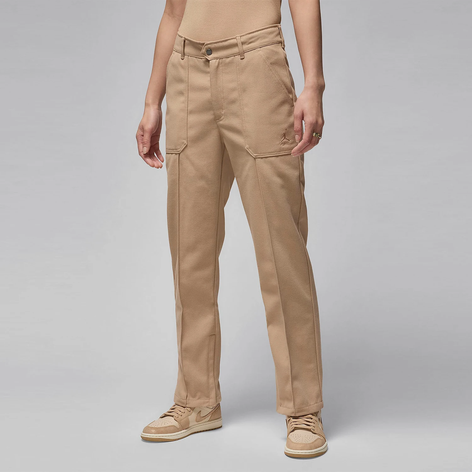 

Nike genuine 2024 New Women's Woven Breathable Straight-Leg Pants FN5447-244