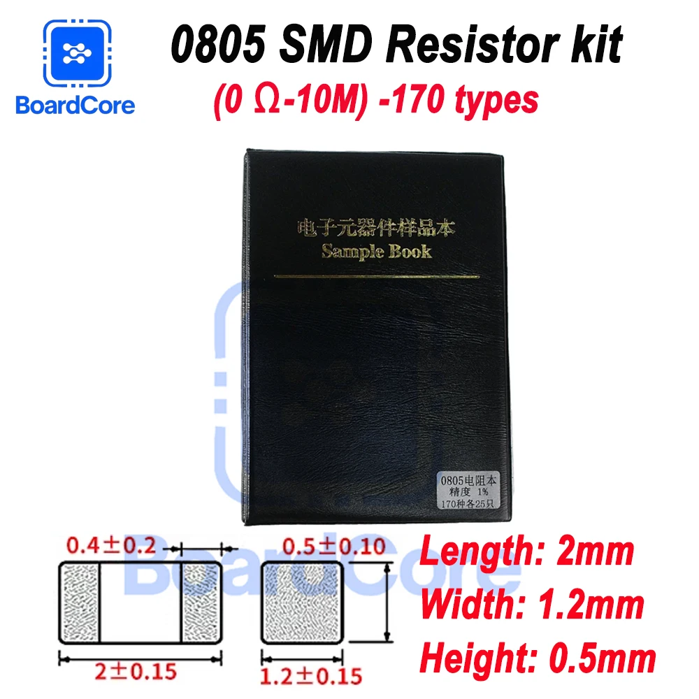 4250Pcs Resistor Ki…