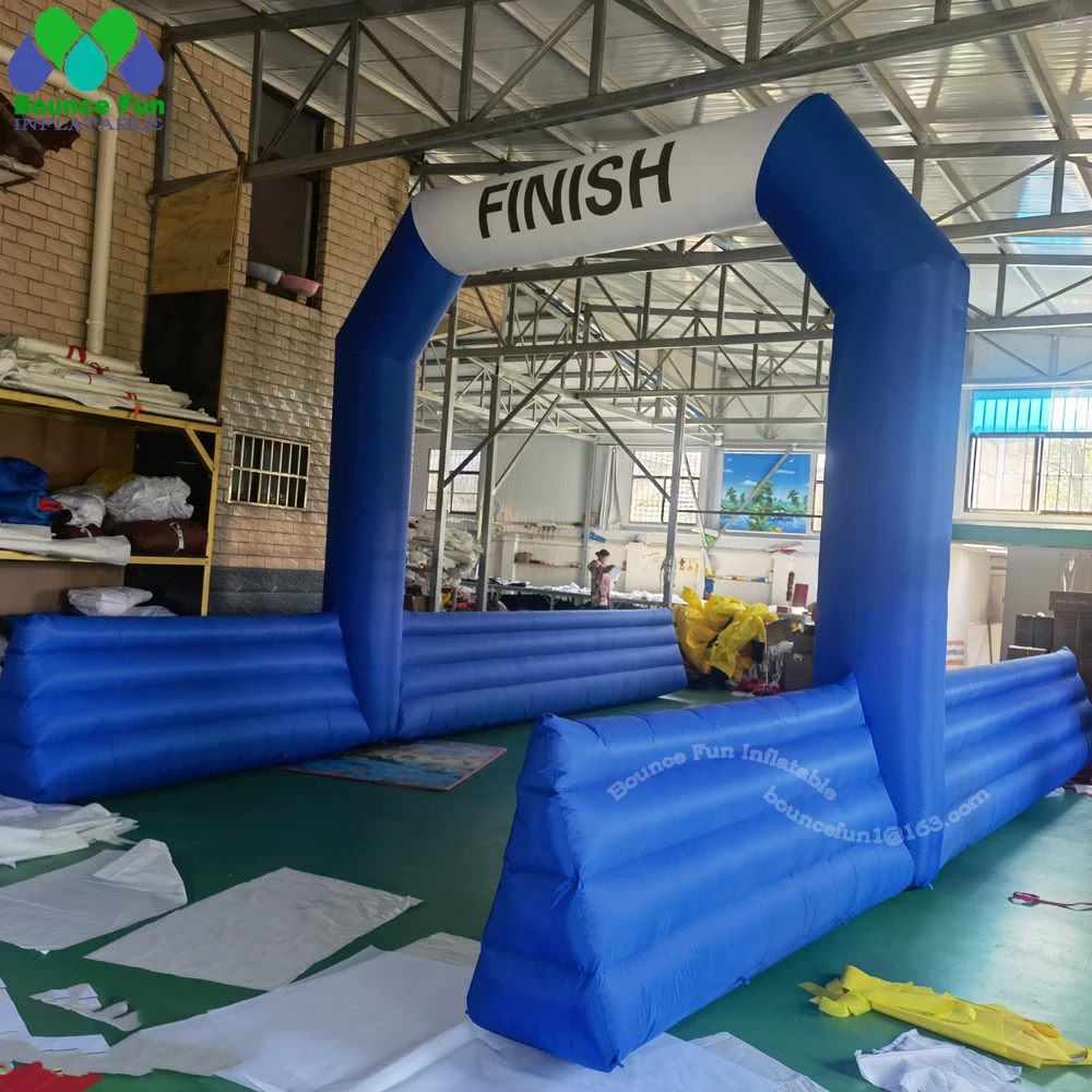 

Custom Outdoor Racing Sponsor Used Stable Inflatable Start Finish Line Arch Customizable Archway For Advertising Sport Events