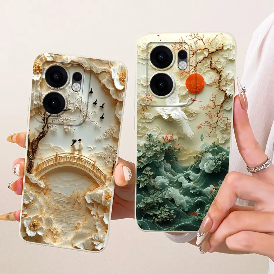 ل ممن لهم Reno13 F حالة رينو 13 FS غطاء جديد أنيق ديزي فوندا للصدمات غطاء الحلوى ل ممن لهم رينو 13F 5G رينو 13FS 13 F غطاء #3