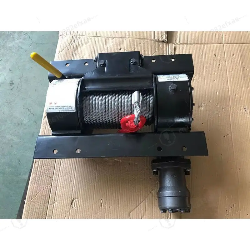 4-Ton Tractor Hydraulic Winch Heavy-Duty Recovery Agricultural Machinery Wrecker Accessory