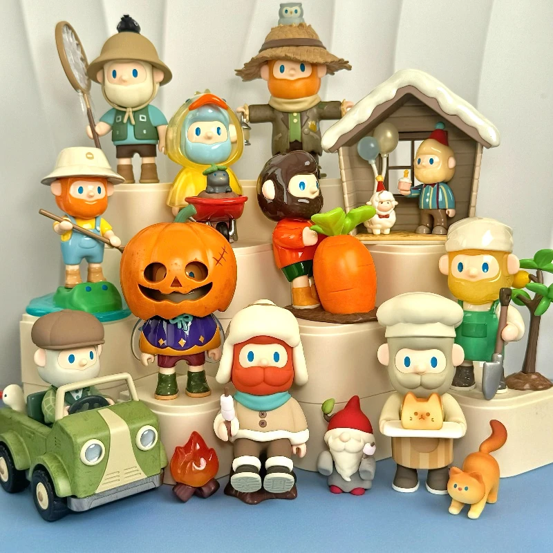 

FARMER BOB on The Farm Series V13 Blind Box Mystery Box Caixa Caja Dolls Surprise Gift Desktop Ornament Anime Figure Trendy Toys