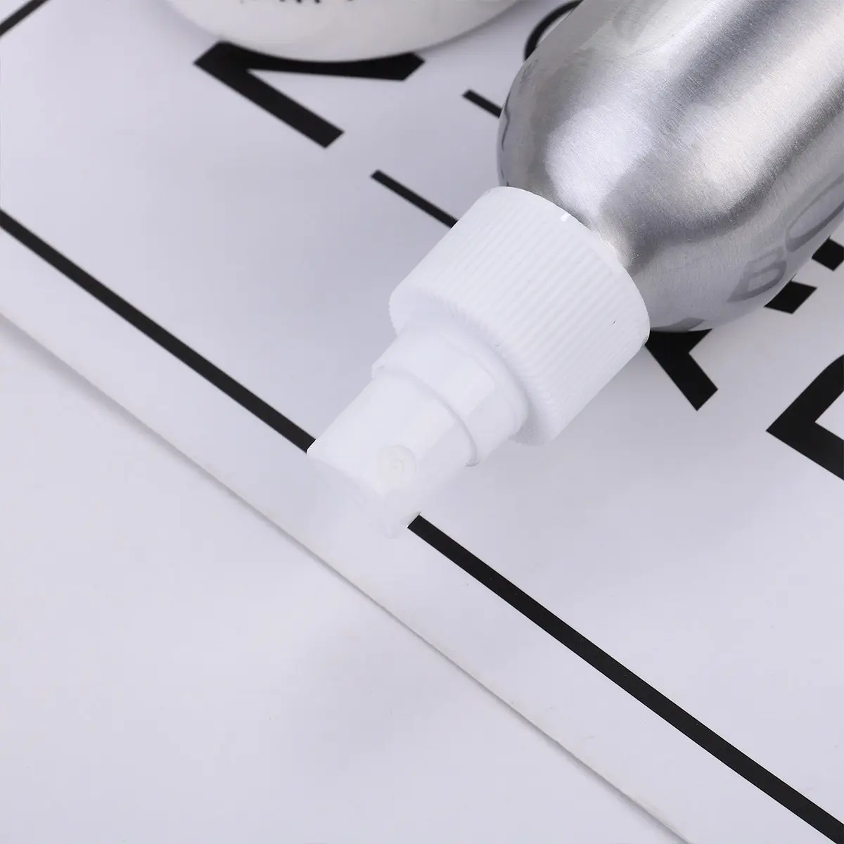 3Pcs Disinfectant Spray Bottles Premium Aluminum Travel Refillable Perfume Makeup Remover Liquid Spray Nozzle Bottles