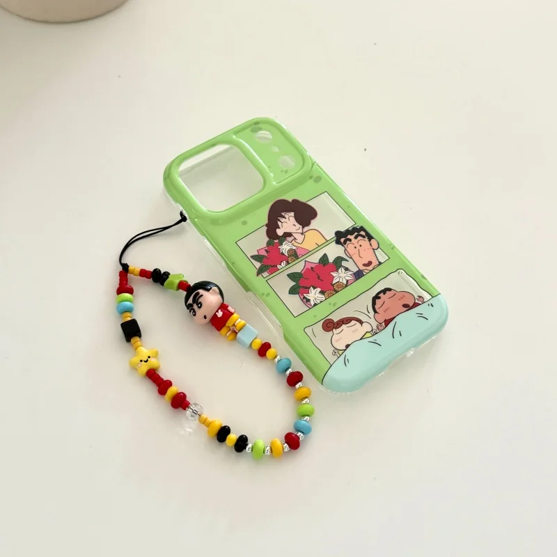 Etui na telefon Cartoon Cute Crayon Shin-chan Nohara Hiroshi Nohara Misa na iPhone 13 14 15 16 17 Pro Max, zabawny pokrowiec