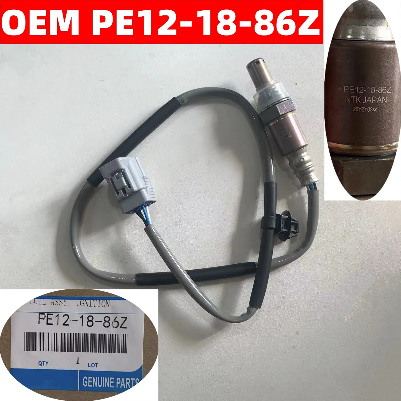 

PE12-18-86Z PE121886Z 234-4939 НОВЫЙ ДАТЧИК КИСЛОРОНИЯ PE12-18-86Z PE121886Z 2344939 234-4939 24792