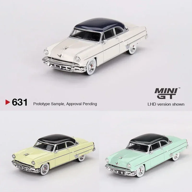 MINIGT 631 1:64 Capri 1954 Arctic White Diecast Diorama Model Collection Miniature Toys