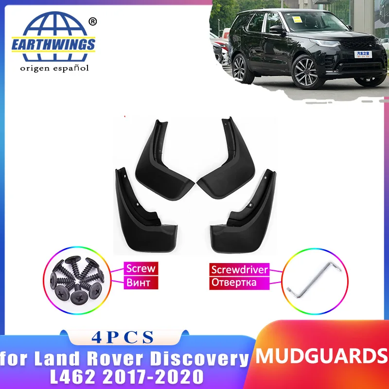 

Mud Flap for Land Rover Discovery 5 L462 2017-2020 Mudguard Fenders Splash Guard Fender Mudguard Car Accessorie Front Rear 4 PC