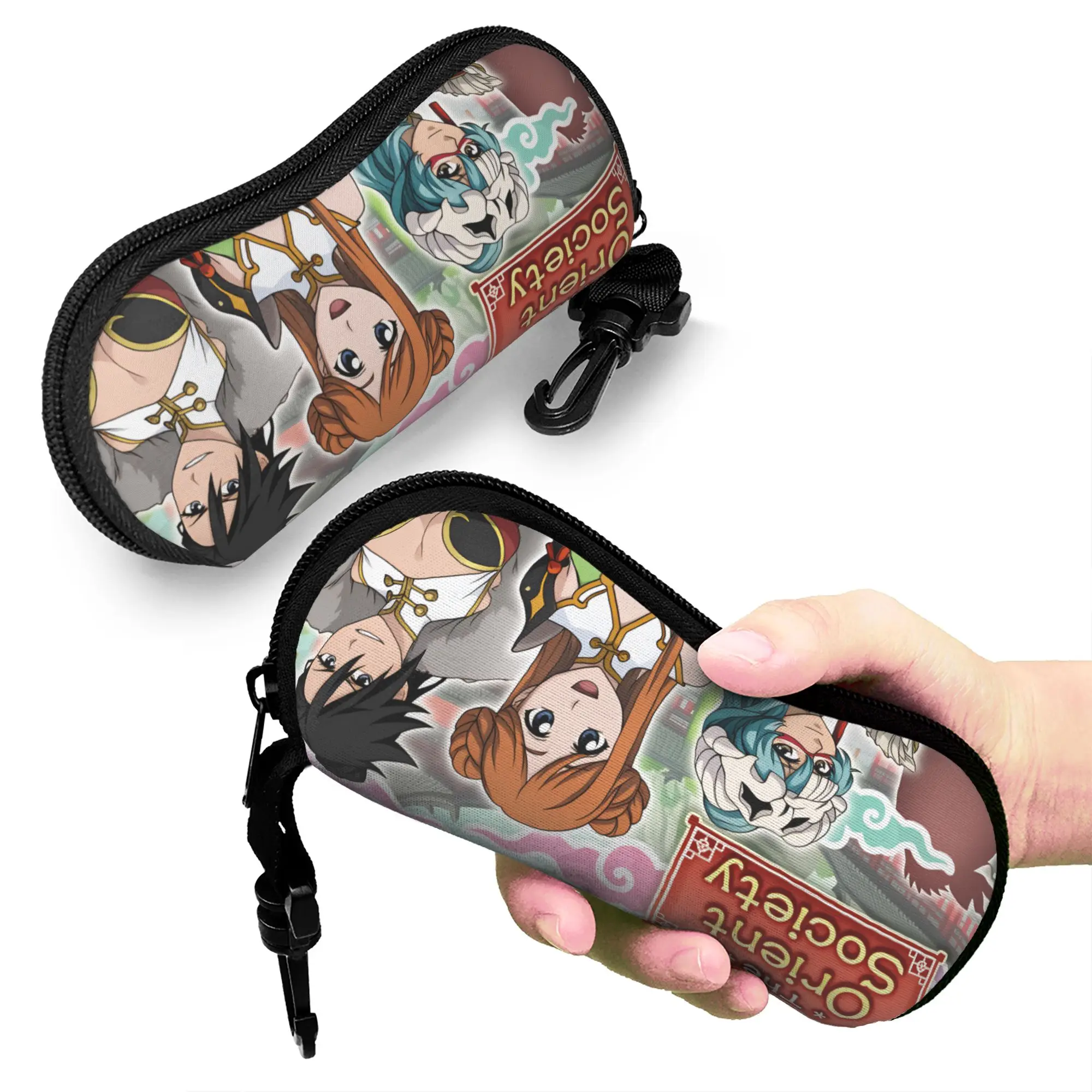 Nelliel Bleach Orihime Inoue Kukaku Shiba Shell Eyeglasses Case Men Women Cool  Glasses Case Sunglasses Box Pouch view 5