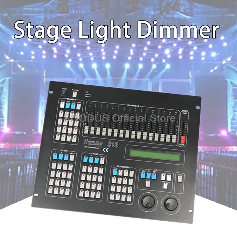 DJ Console Stage Lights DMX512 Control Lighting Console Touch Command Mobile Controller For Disco Concert Par Moving Head Light