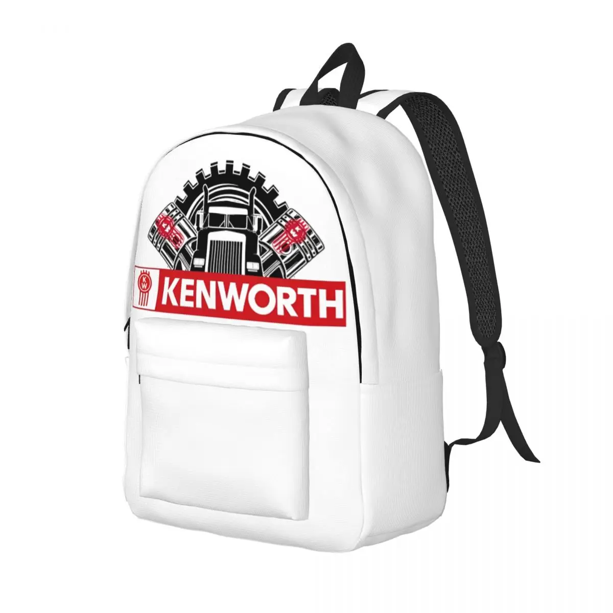 Kenworth Heavy Truck Fashion Backpack Gift High School Work Daypack for Men Women Laptop Shoulder Bag