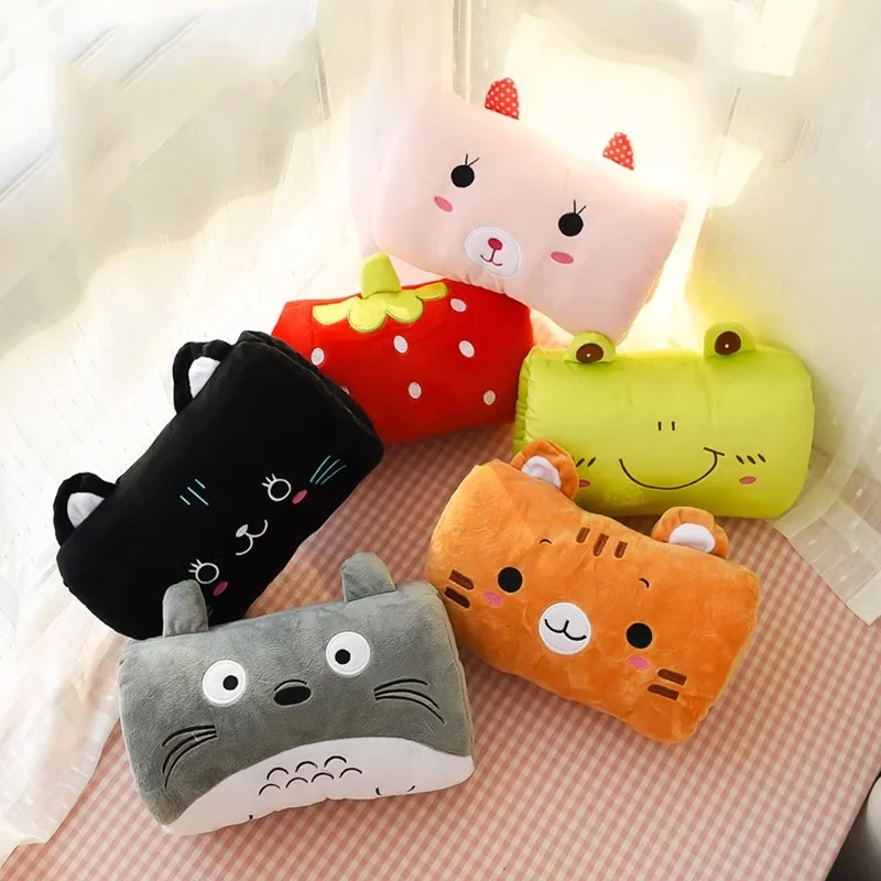 Hadiah Lucu Anak-anak Bantal Tangan Suho Mewah Kartun Musim Dingin Penghangat Tangan, Bantal Lengan Kelas 1 Pahlawan Lemah, Hadiah Anak-anak