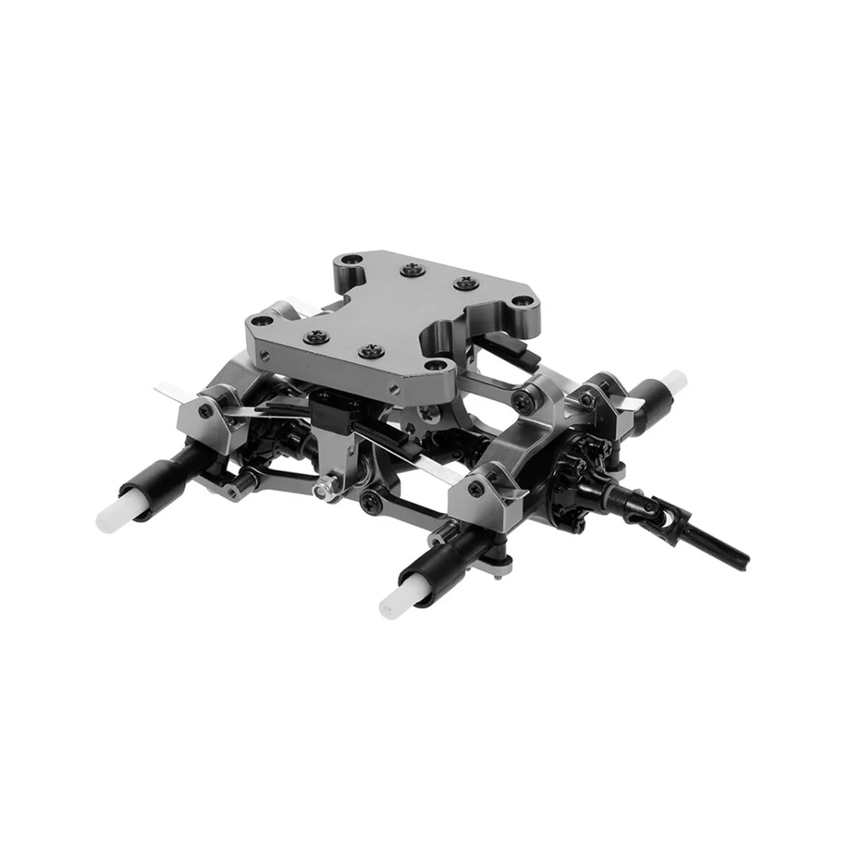 Imagem -02 - Metal Balance Chassis Board Kit Gangorra para B16 B36 16 rc Peças de Atualização do Carro Acessórios Modificados Preto