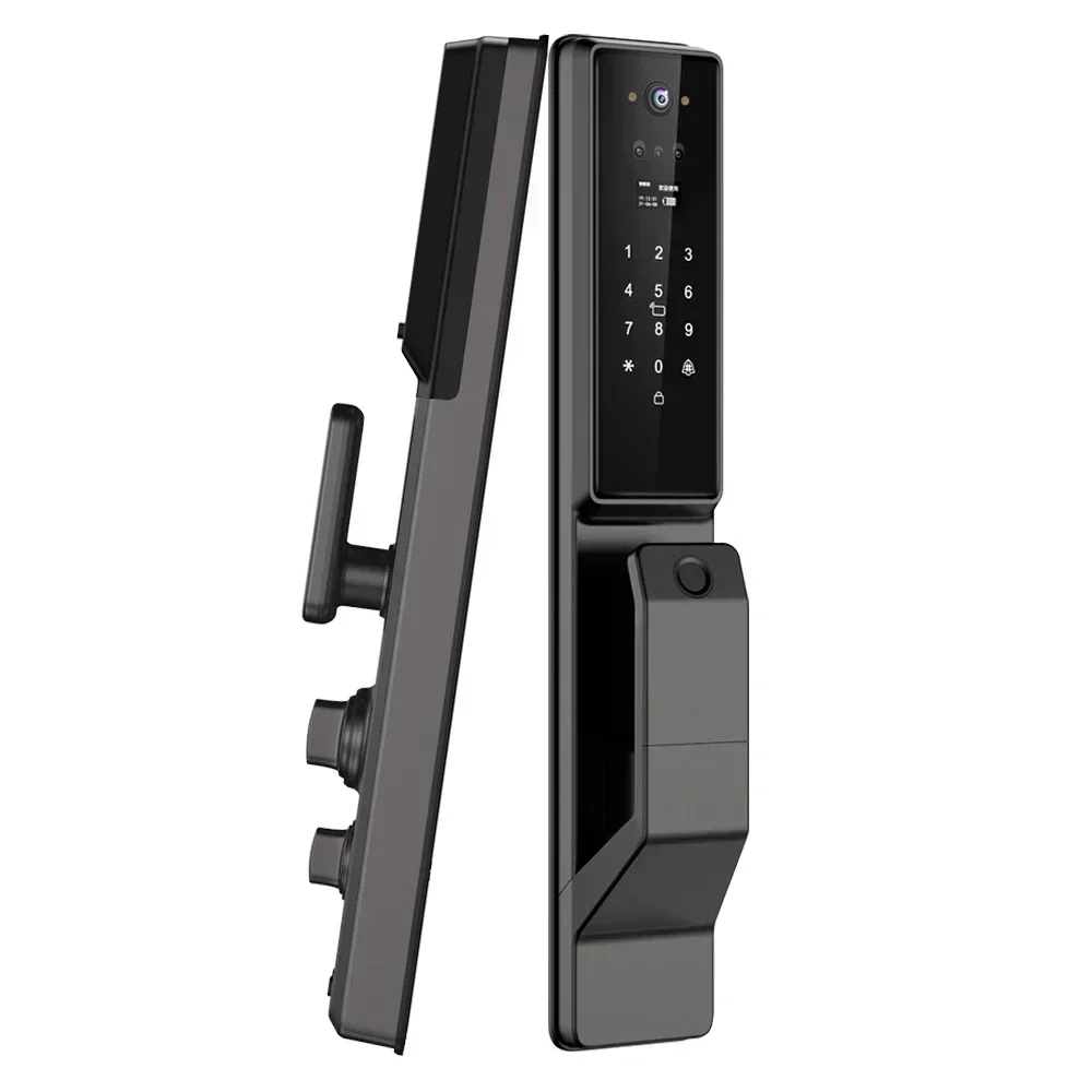 

New home security door fingerprint lock Tuya face fingerprint intelligent door lock