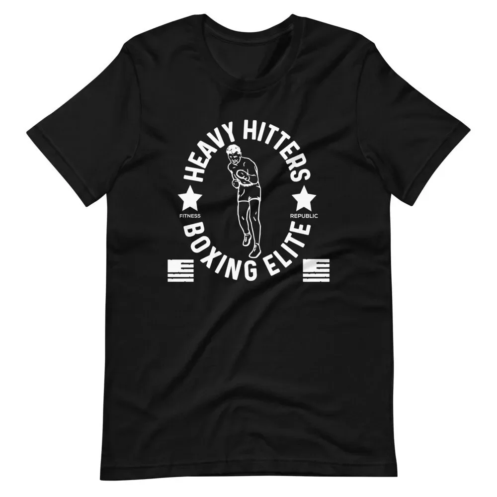 HEAVY HITTERS Boxing Club Premium Fit T-shirt Fitness Republic