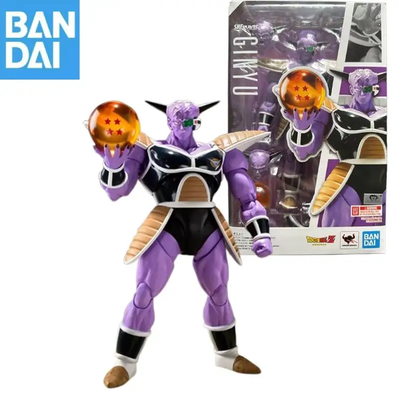 

Genuine Bandai S.h.figuarts Dragon Ball Z Frieza Kinut Team Captain Ginyu Anime Figure Model Collector Figurine Toys Gift