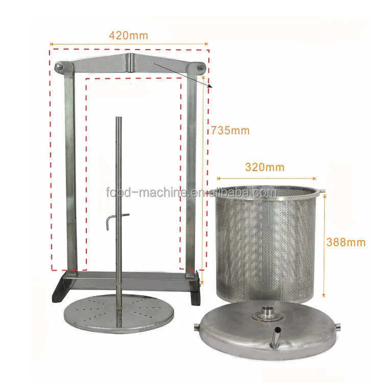 Commercial Small Scale Manual Fruit Lemon Orange Juice Extractor Pressing Machine