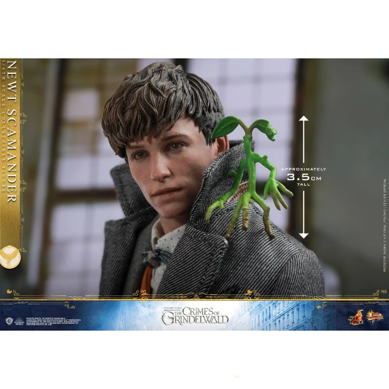 En Stock HotToys MMS512 animales fantásticos 2 Newt Scamander 1/6 figura de acción de Anime juguete para regalo modelo colección Hobby