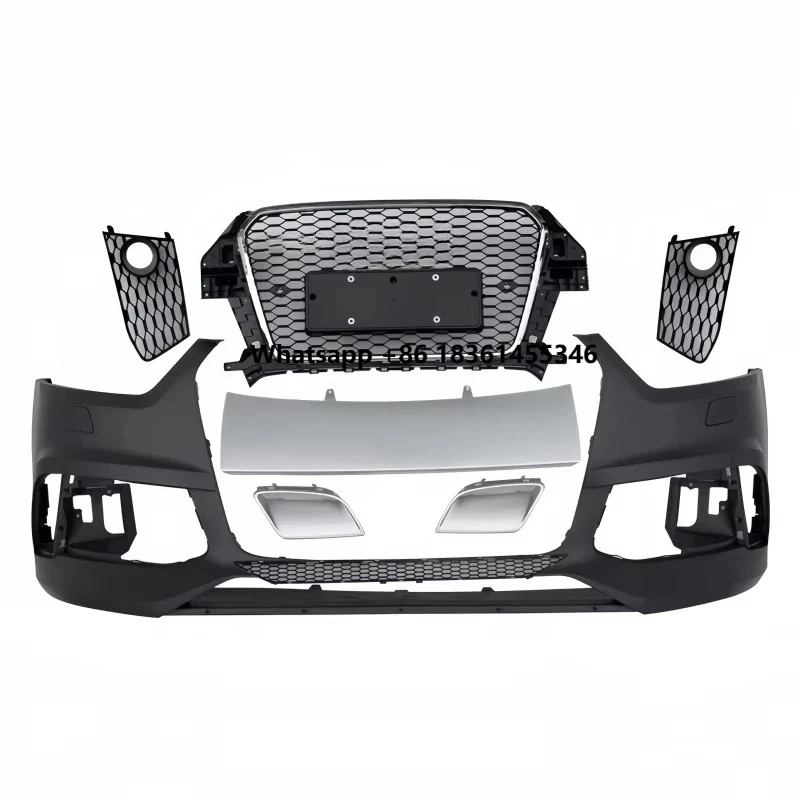 

Модернизация решетки радиатора, переднего бампера и переднего спойлера, подходящие для моделей Q3 2012-2015 годов.