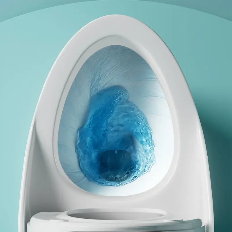 Wholesale Guangdong Sanitary Ware One Piece Toilet Super Swirl Siphon Type for Bathroom Home Engineering Project New Design