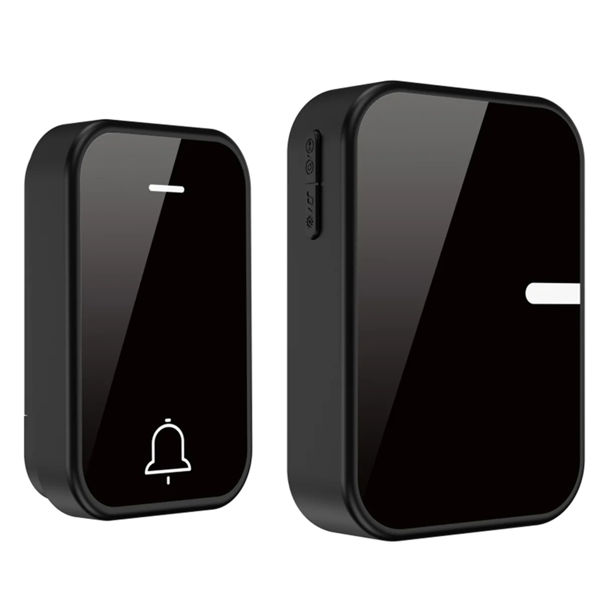 Smart Self Powered Wireless Doorbell Battery Free Waterproof 200 Meter Ultra Long Distance(EU Plug)