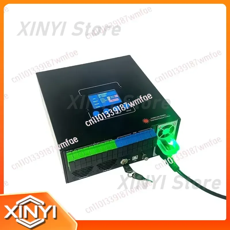 Cable TV Quad Port 1550nm 23dBm 4 Port Mini Optical Splitter for CATV FTTH HFC Network for Huawei ZTE Alcatel