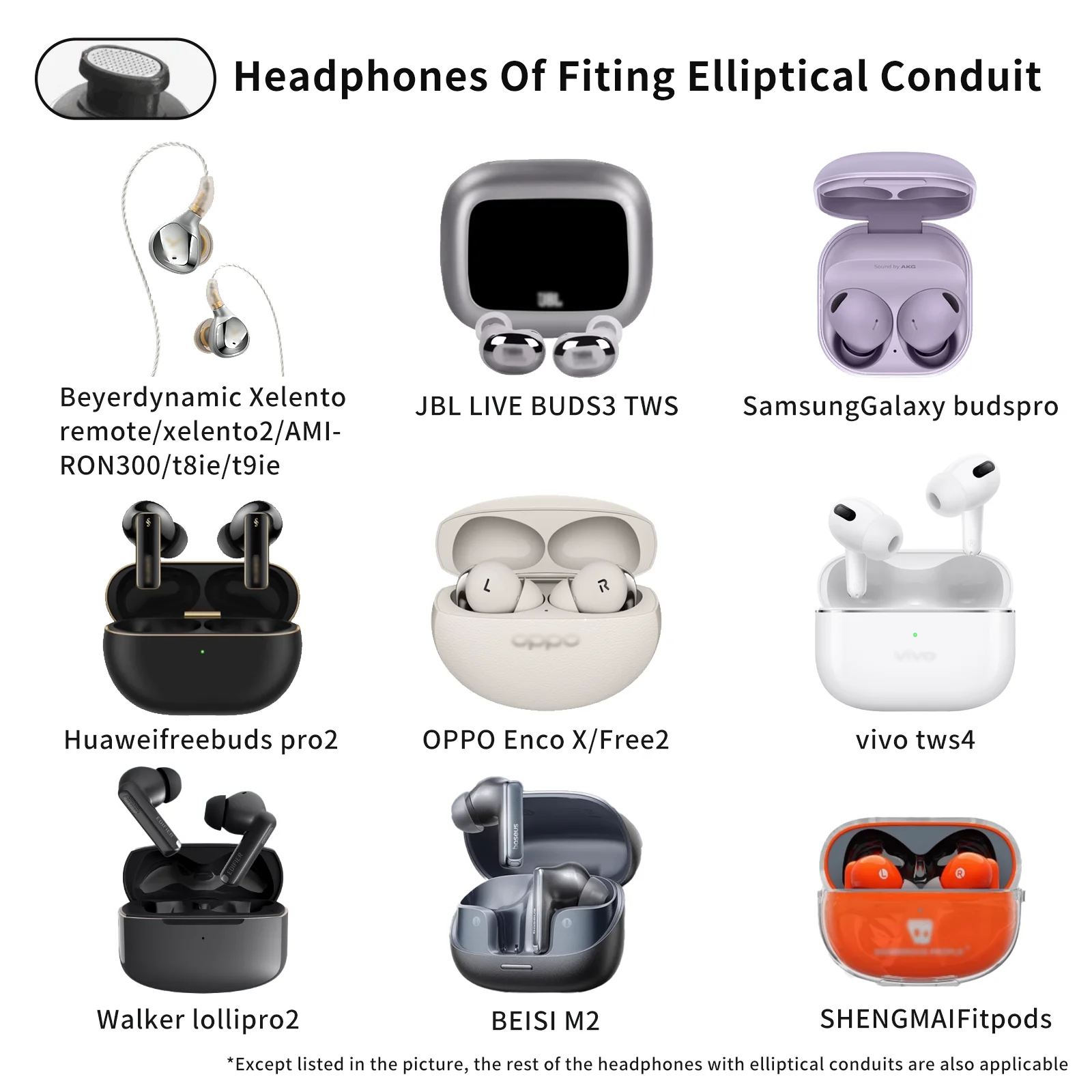 OKCSC YTW4 penutup telinga silikon cair, tutup telinga isolasi kebisingan fleksibel ramah kulit transparan dapat digunakan kembali