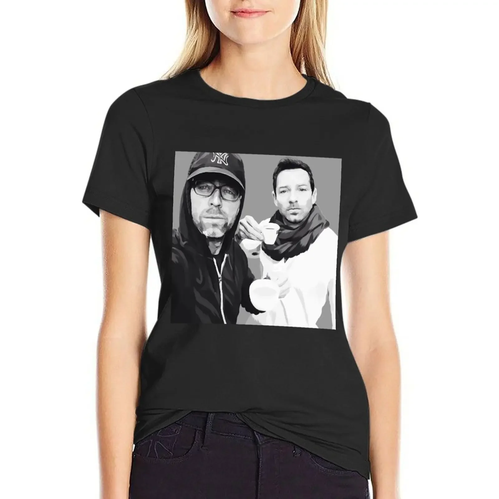 

Cup of tea... T-Shirt sweat Blouse customizeds spring clothes Women 2025
