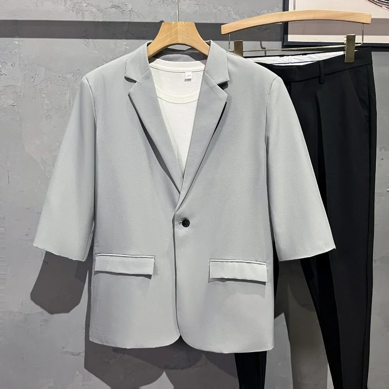 [single piece] light gray suit