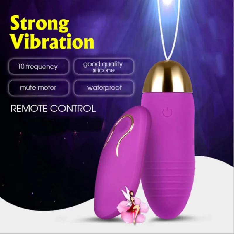 Safiman Women's Wireless Egg Jumping Remote Control Silent Female Masturbation Device Adult Sexual Products Direct