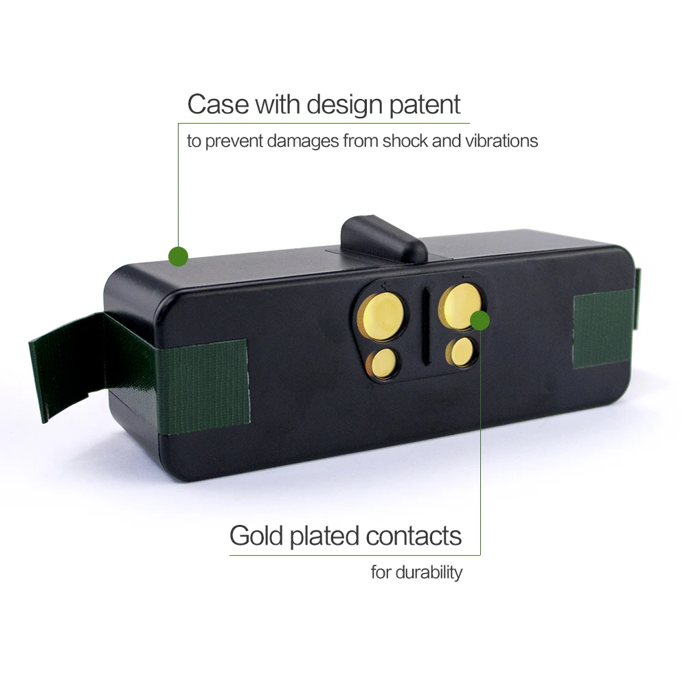 Sparkole 14.4V 5200mAh akumulator litowo-jonowy do iRobot Roomba 900 800 700 600 500 seria 980 960 985 900 895 860 695 690 640 614 550