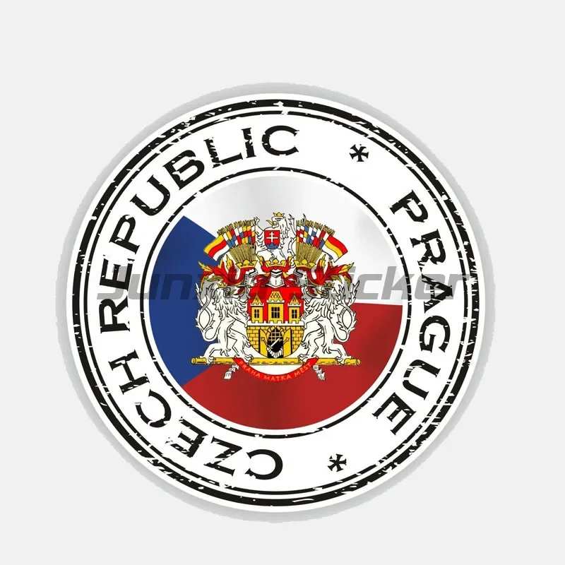 

Czech Republic Flag Patriotic Sticker Decal Laptop Decal