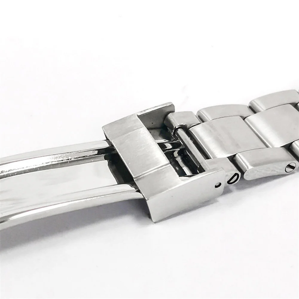 20 مللي متر حزام ساعة اليد الفولاذ المقاوم للصدأ سوار استبدال حزام ساعة اليد الفرقة ل SUB 40 مللي متر ساعة حافظة الرجال ساعة كامل الرمال الساعات