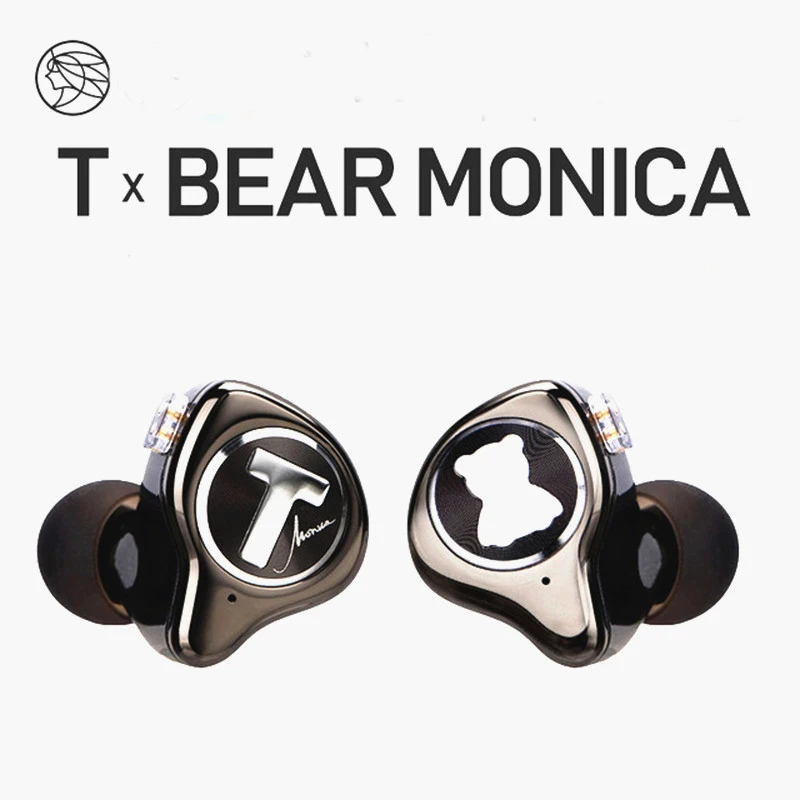 TFZ T X BEAR MONICA In Ear Monitor Professional Headphone Noise Canceling Super Bass DJ Music HIFI Headset Detachable Cable